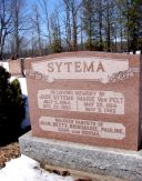 Grafsteen van Jacobus Sytema en Maartje van Pelt